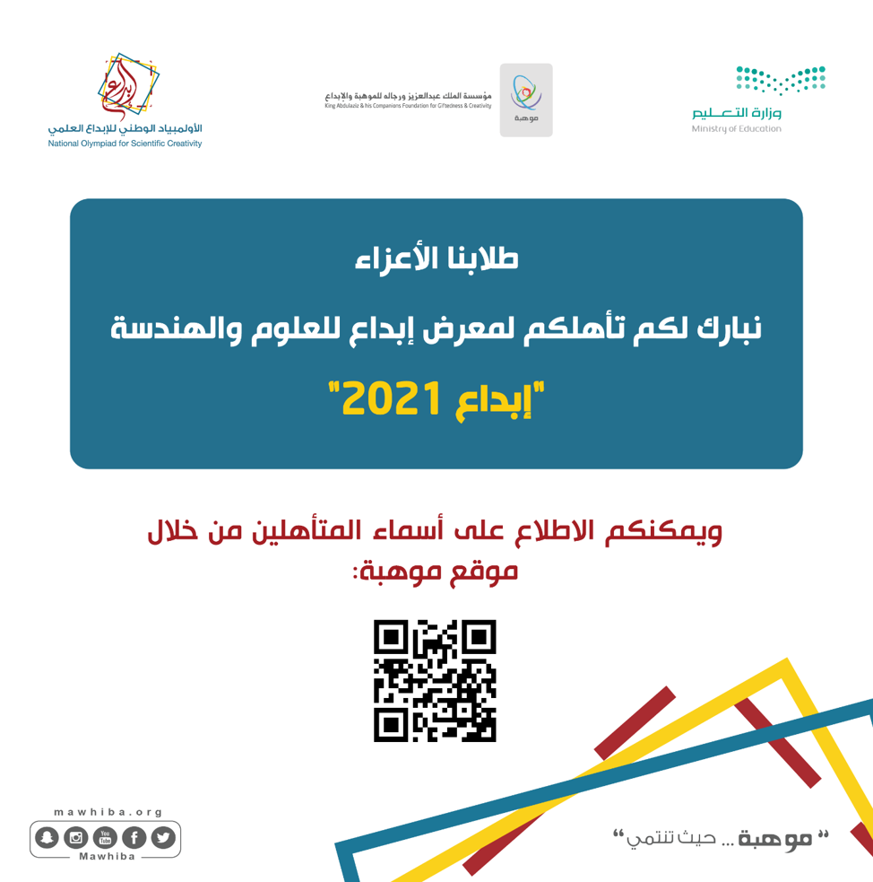 Announcing the names of the qualifiers for the final elimination exhibition