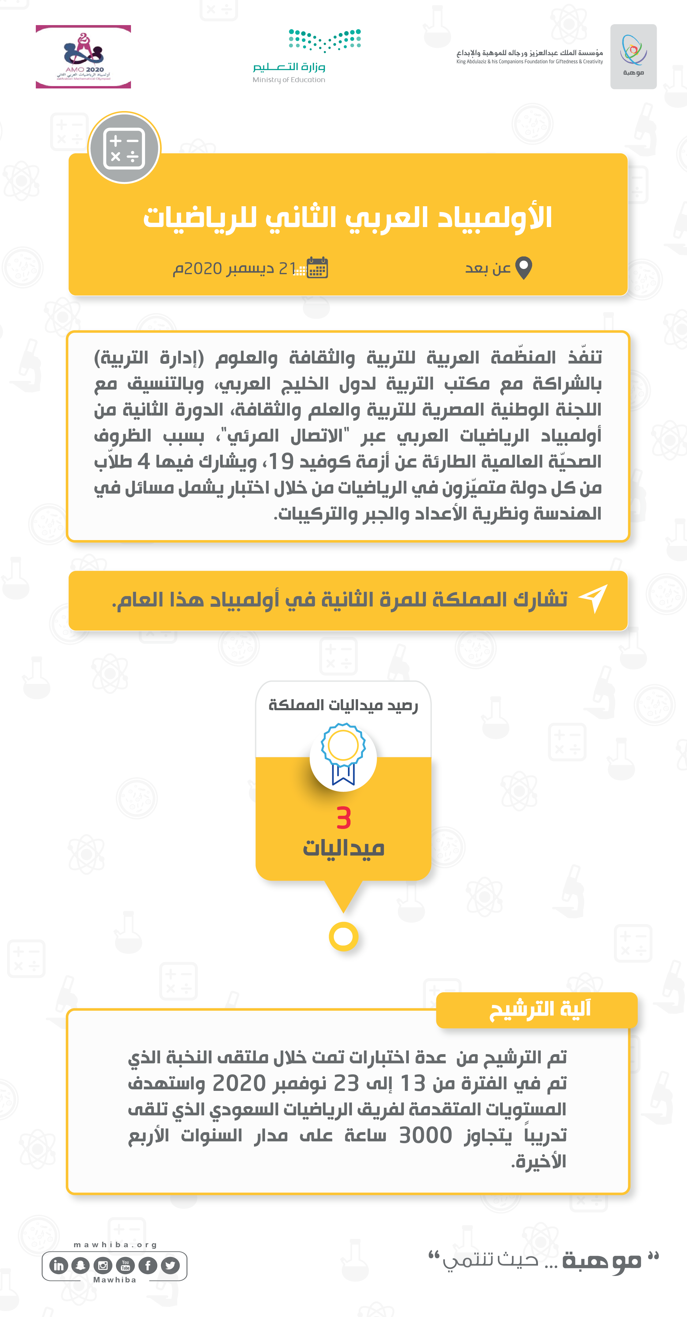 The Second Arab Mathematics Olympiad