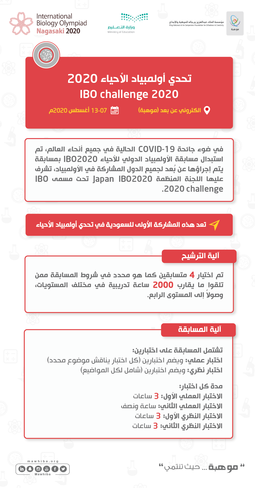 Biology Olympiad Challenge 2020